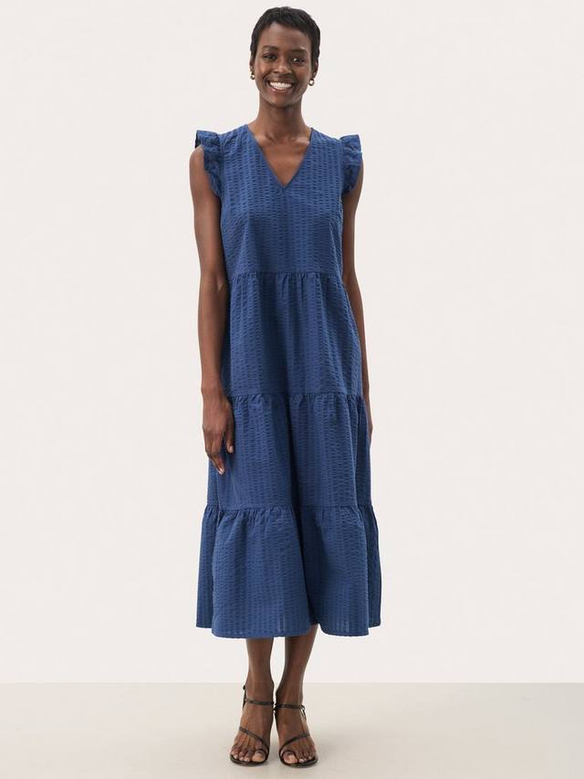 

Платье Pamalina миди с ярусами Part Two, Mid Blue