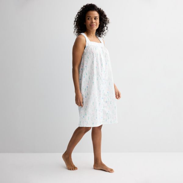 

Миниатюрная тканая пижама Croft & Barrow, цвет breezy blossoms