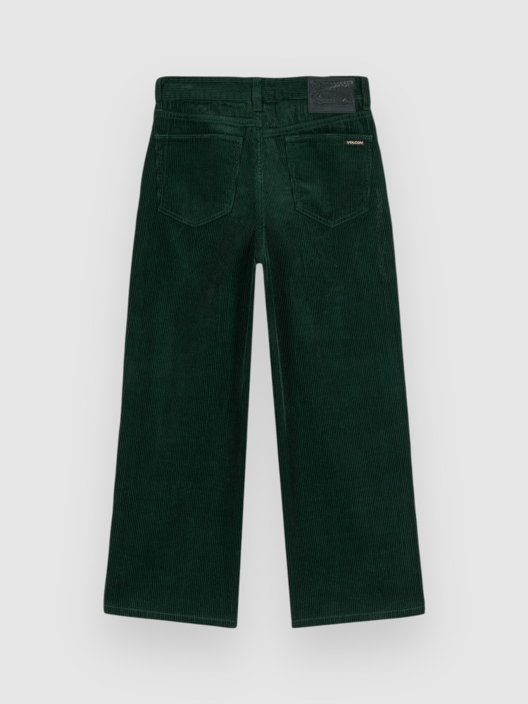 Повседневные брюки Volcom Billow Cord Kids Hose, scarab — фото 2
