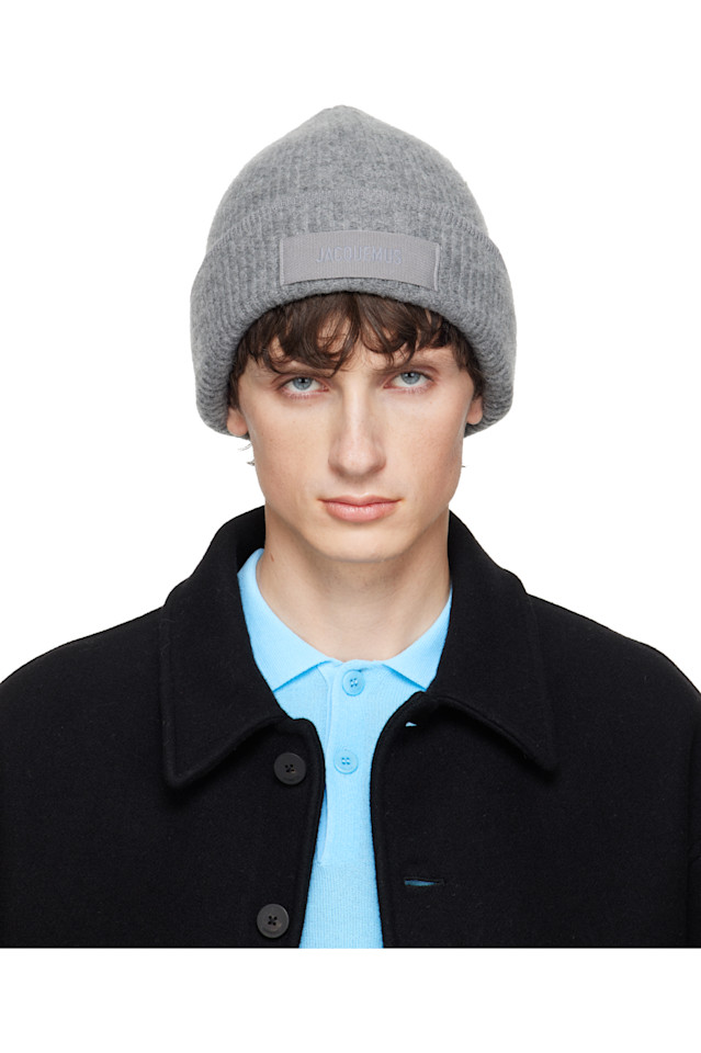 

Jacquemus Серая шапка la casa 'the gros Grain'