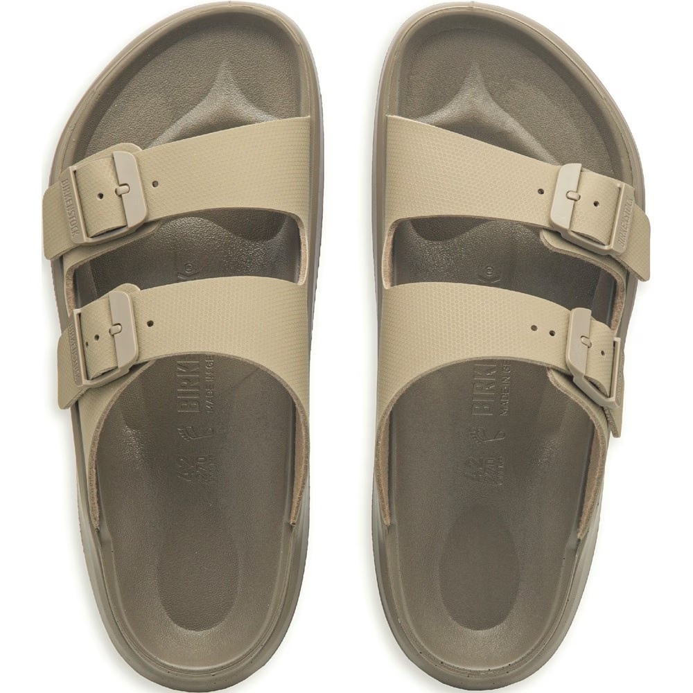 Шлепанцы Mogami Terra с двумя ремешками Birkenstock, хаки — фото 4