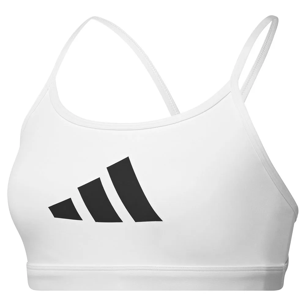 

Спортивный бюстгальтер adidas Aeroreact Big Logo Graphic, белый