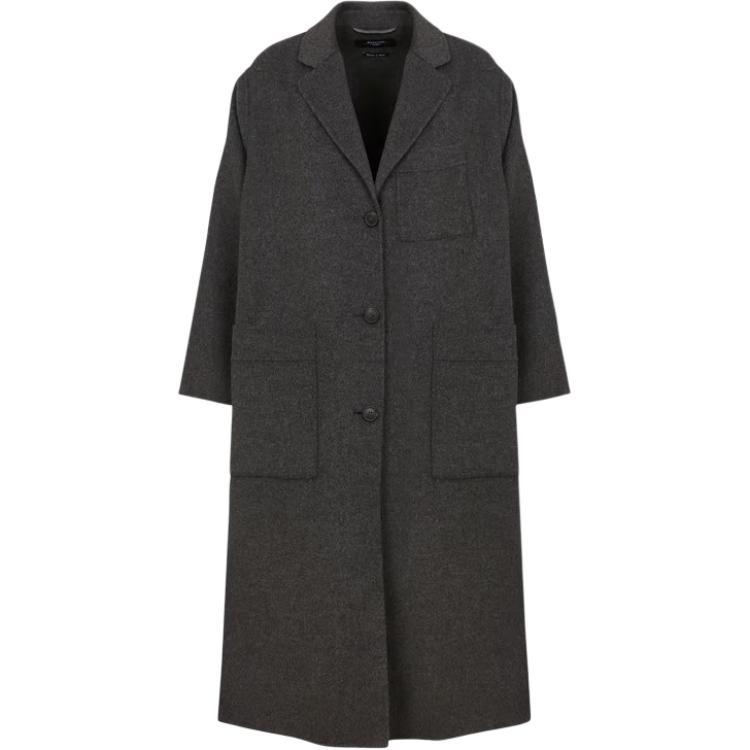 

WEEKEND MaxMara Пальто с длинными рукавами на пуговицах, Gray
