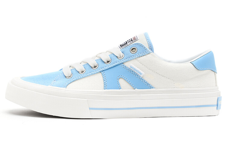 

Кроссовки vision street wear V76 Skateboarding Shoes Unisex Low-top White, цвет Carolina Blue