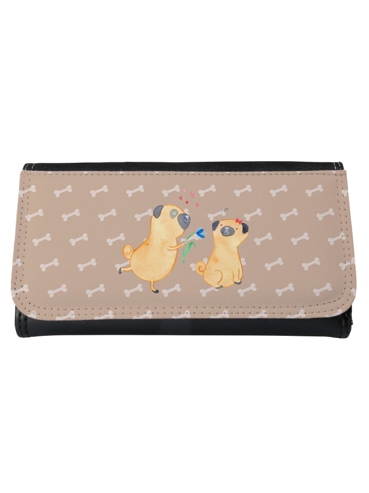 

Портмоне Mr & Mrs Panda Damen Mops Verliebt ohne Spruch, цвет hundeglück