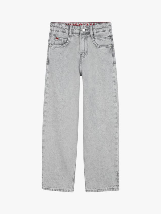

HUGO Детские джинсы Loose Fit HUGO BOSS, Denim Gray/Blue