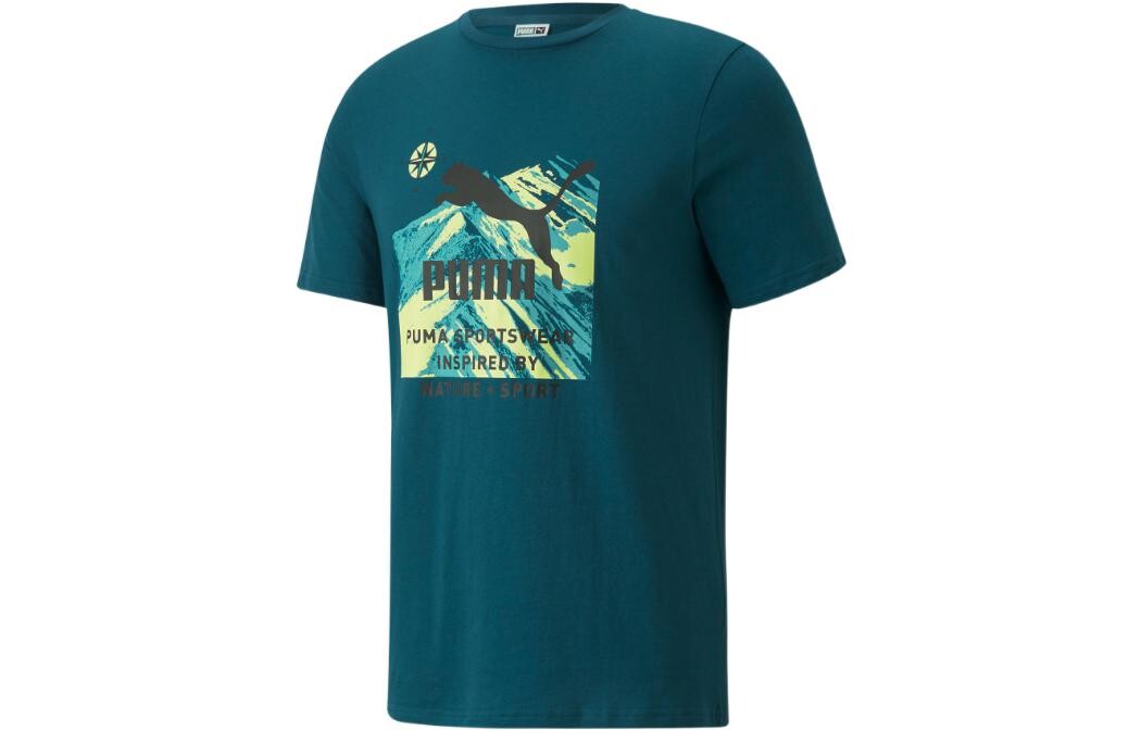 

Мужская футболка Puma, цвет Blue