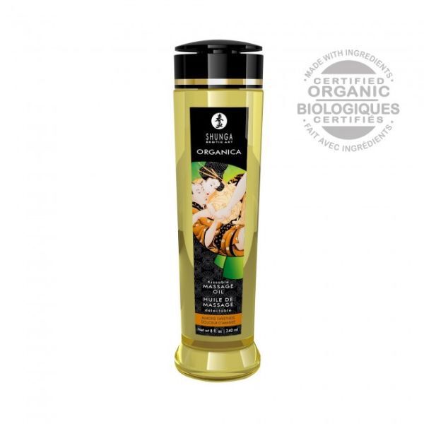 

Массажное масло «Сладость миндаля», 240 мл Shunga Natural massage oil organica