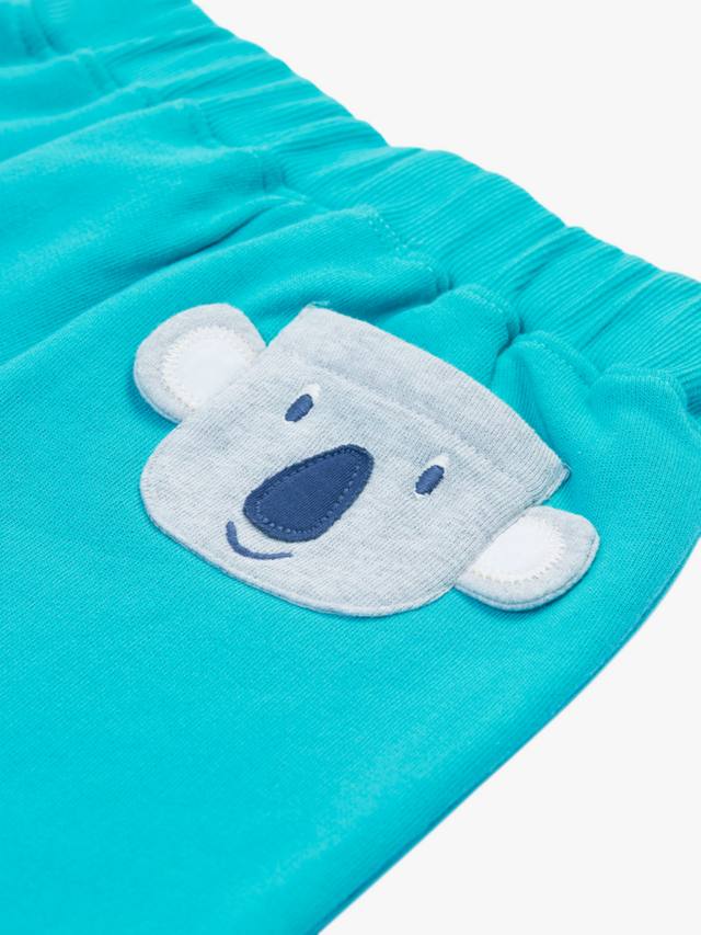 Шорты с карманами из органического хлопка baby syd Frugi, цвет Sea Moss/Koala — фото 3