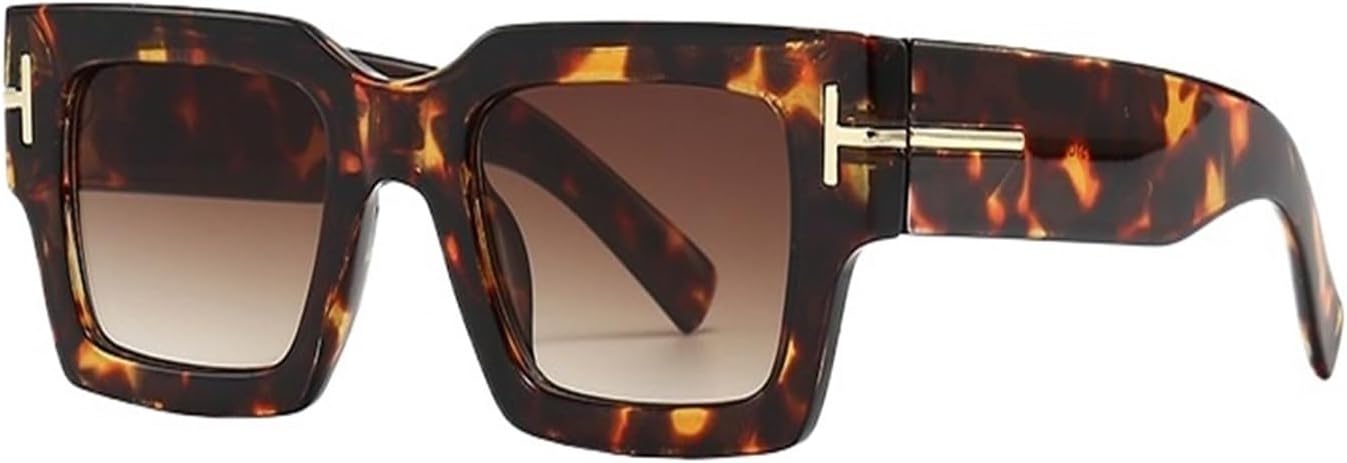 

Роскошные солнцезащитные очки для женщин и мужчин, модные квадратные дизайнерские ретро-очки, трендовые очки с заклепками, защита от ультрафиолета UV400 1085 QOGANS, C7