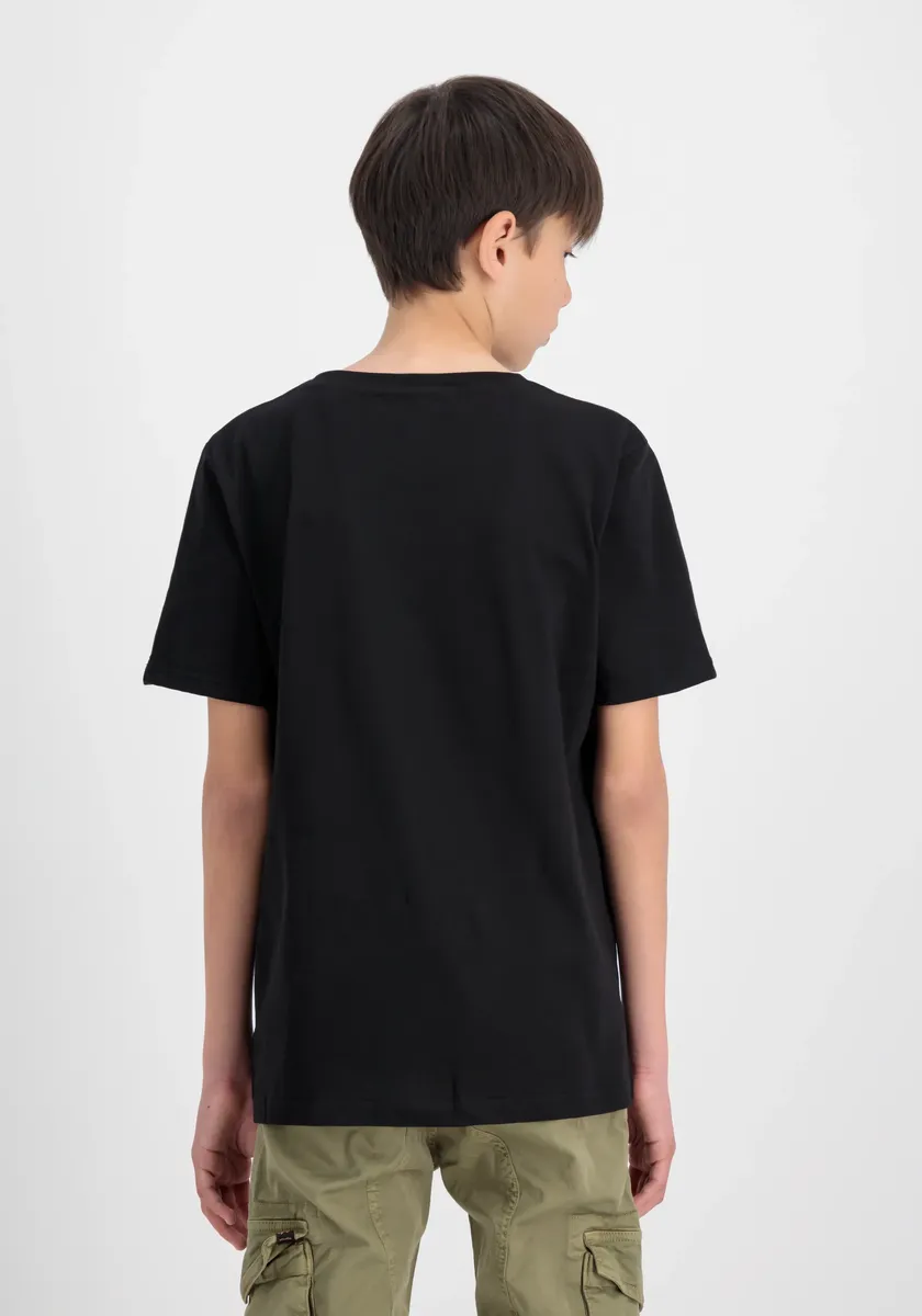 Футболка Alpha Industries " Alpha Industries Kids - Футболки Alpha Label T Kids/Teens", черный — фото 2