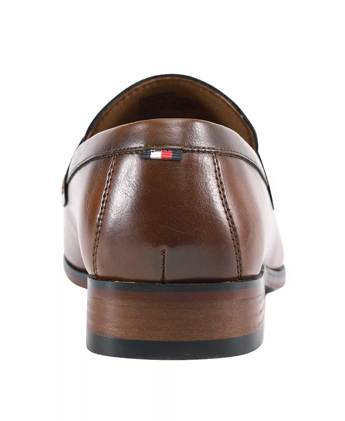 Мужские лоферы Senner Slip On Dress Penny Tommy Hilfiger, коричневый — фото 3