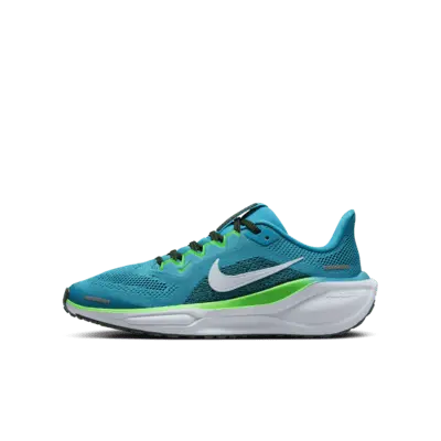 

Кроссовки Nike Pegasus 41, цвет Aquamarine/Black/Green Strike/Football Grey