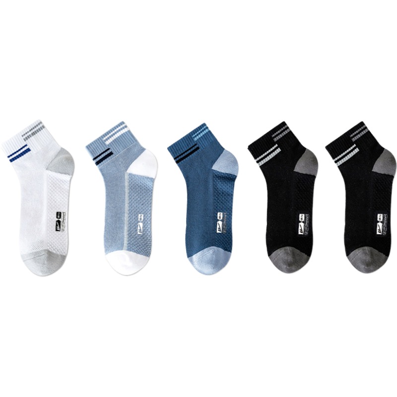 

Набор унисекс носков WARRIOR, 5 pack (2 черный+белый+синий+темно-синий)