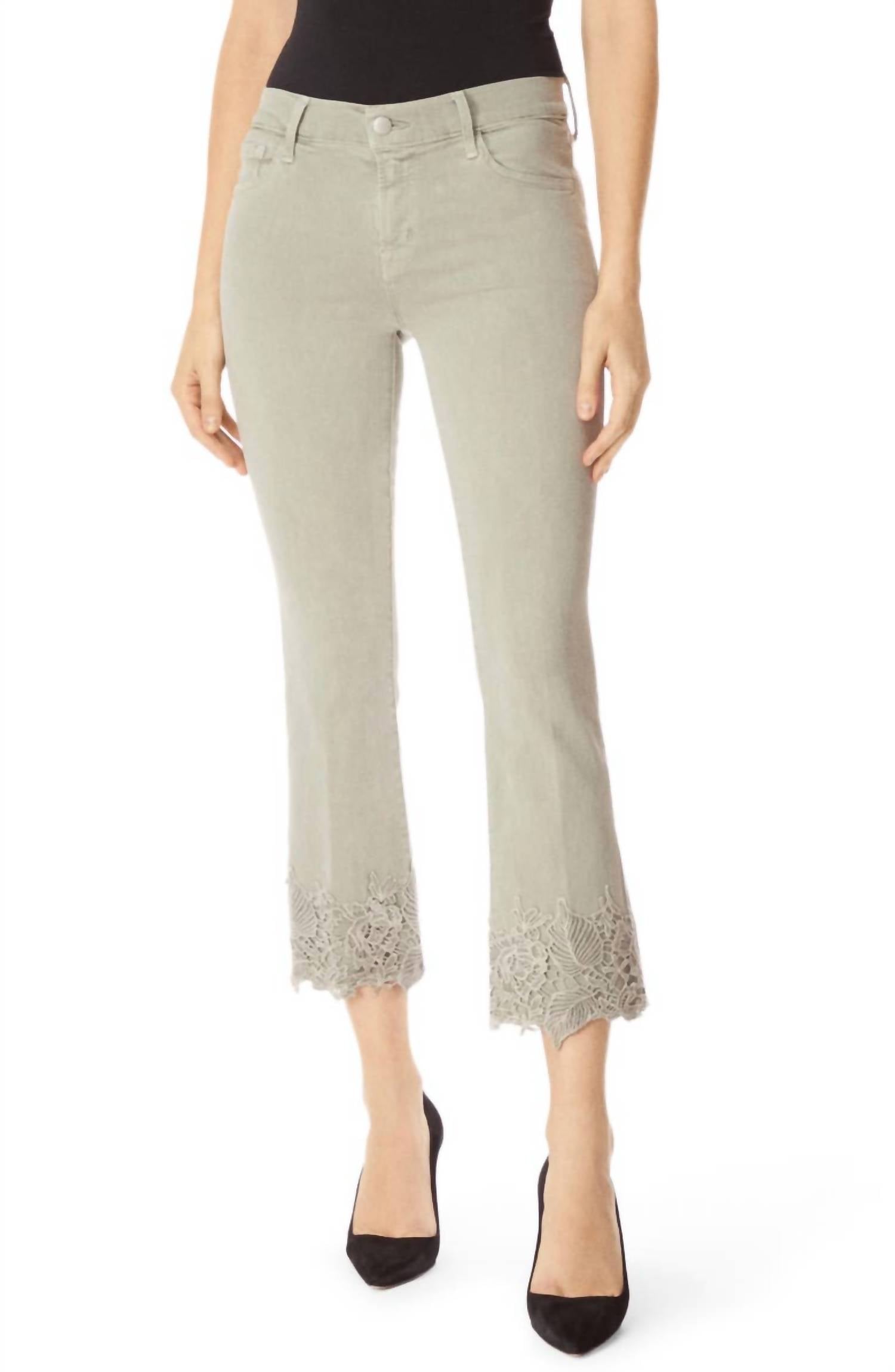 

Джинсы Selena Mid Rise Crop Jeans в цвете Faded Gibson J Brand