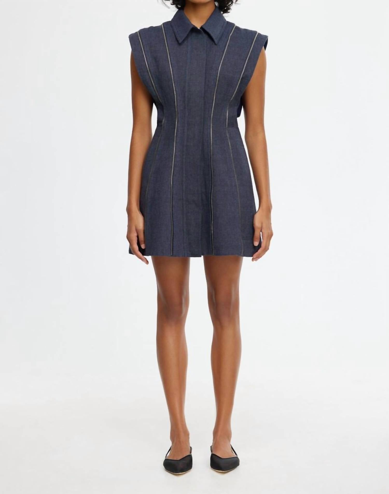 

Мини-платье Wakefield в цвете Midnight ACLER, Midnight