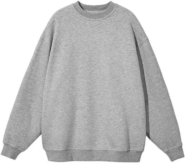 Свитшот женский свободный Casual, Light Gray9