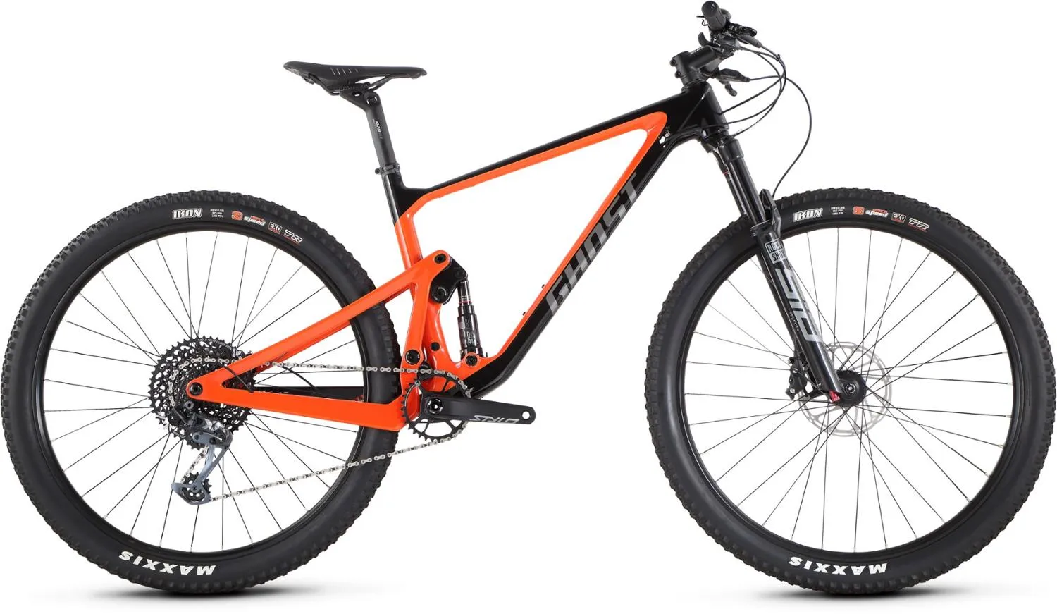 

Универсальный горный велосипед Lector FS LC GHOST, Black/Shrill Lava