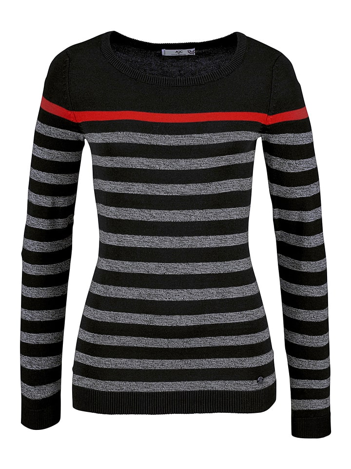 

AJC Свитер черно-серого цвета