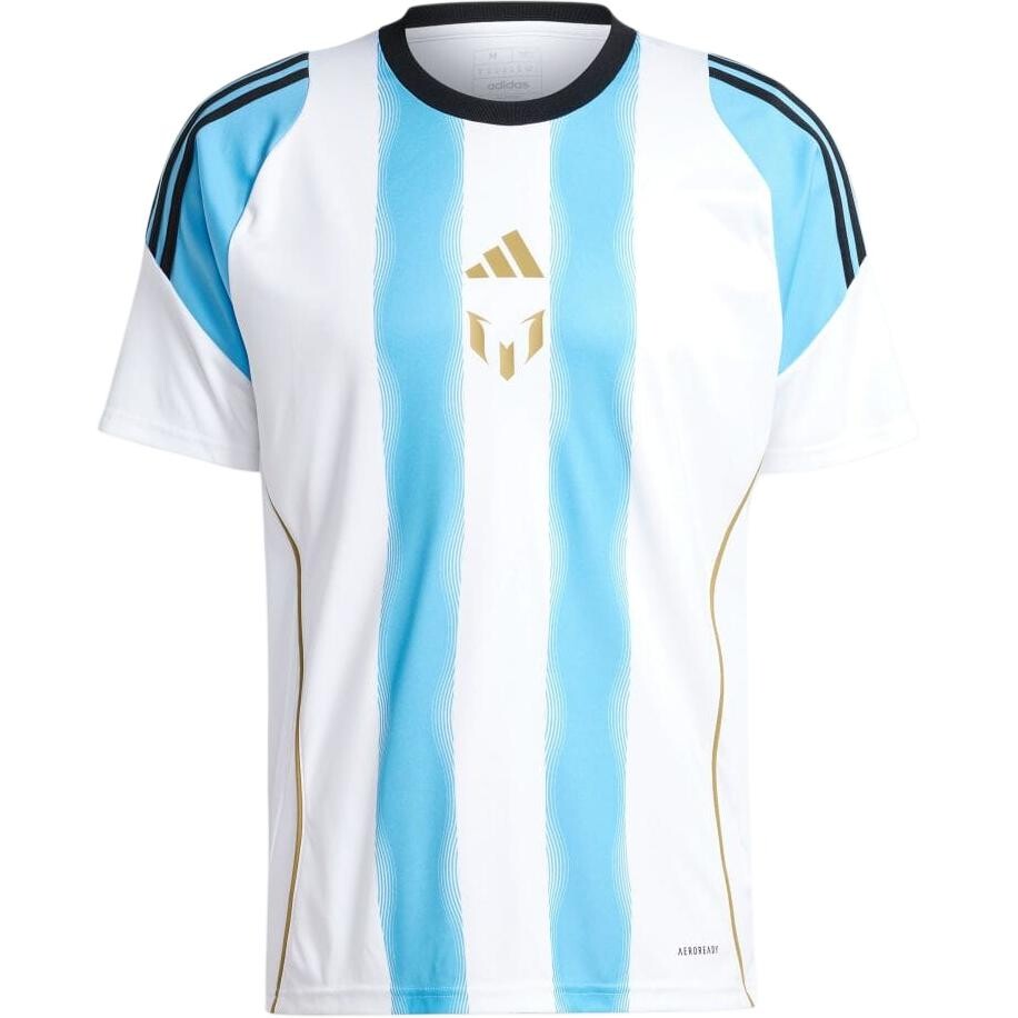 

Футболка серии Messi для мужчин белая/синяя Adidas, белый/синий
