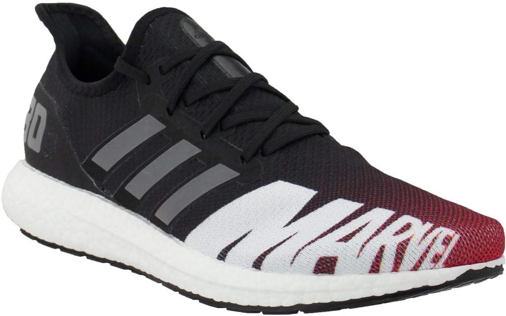 Мужские кроссовки adidas AM4 Marvel 80 Том 1, черный/красный — фото 2