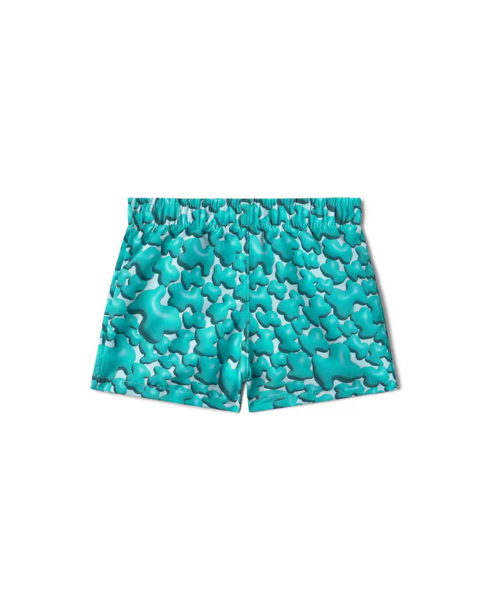 

Купальник для мальчика с принтом с мишками Tous, зеленый