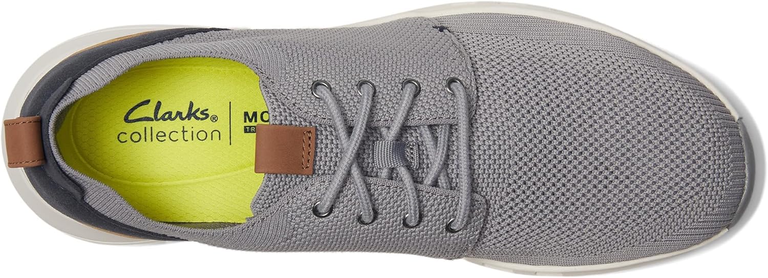 Мужские кроссовки Clarks Motion Trek Mx, светло-серый — фото 2