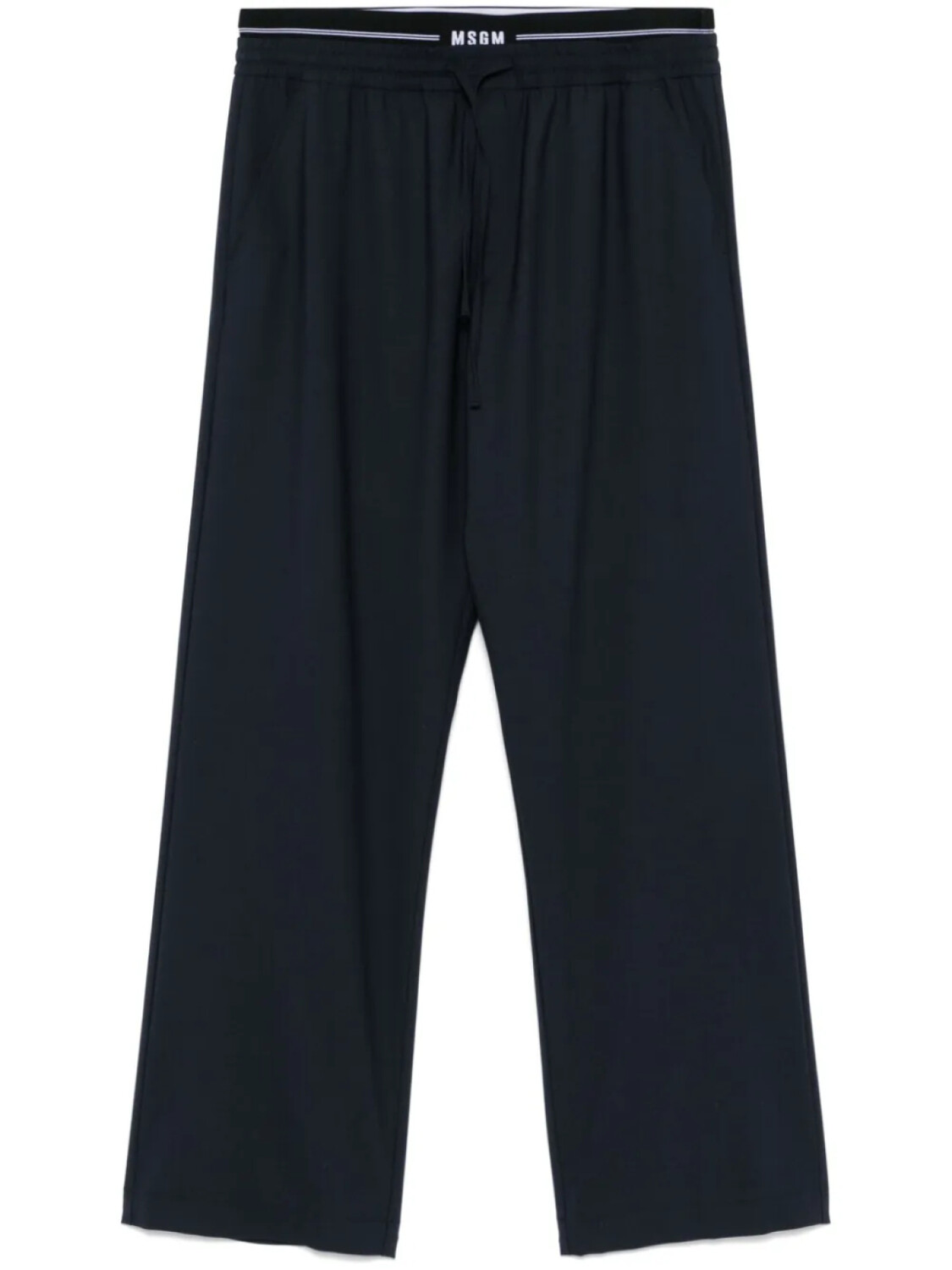 

MSGM брюки с логотипом, синий