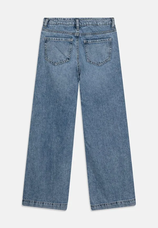 Джинсы kogcomet с широкими и прямыми штанинами Only Girls, Medium Blue Denim — фото 2