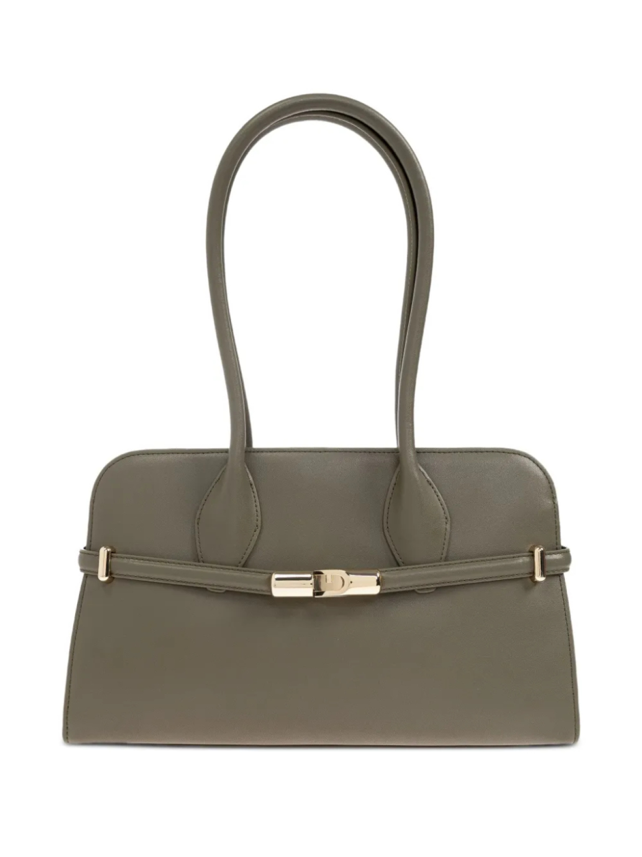 

Большая сумка-тоут Furla Goccia, зеленый