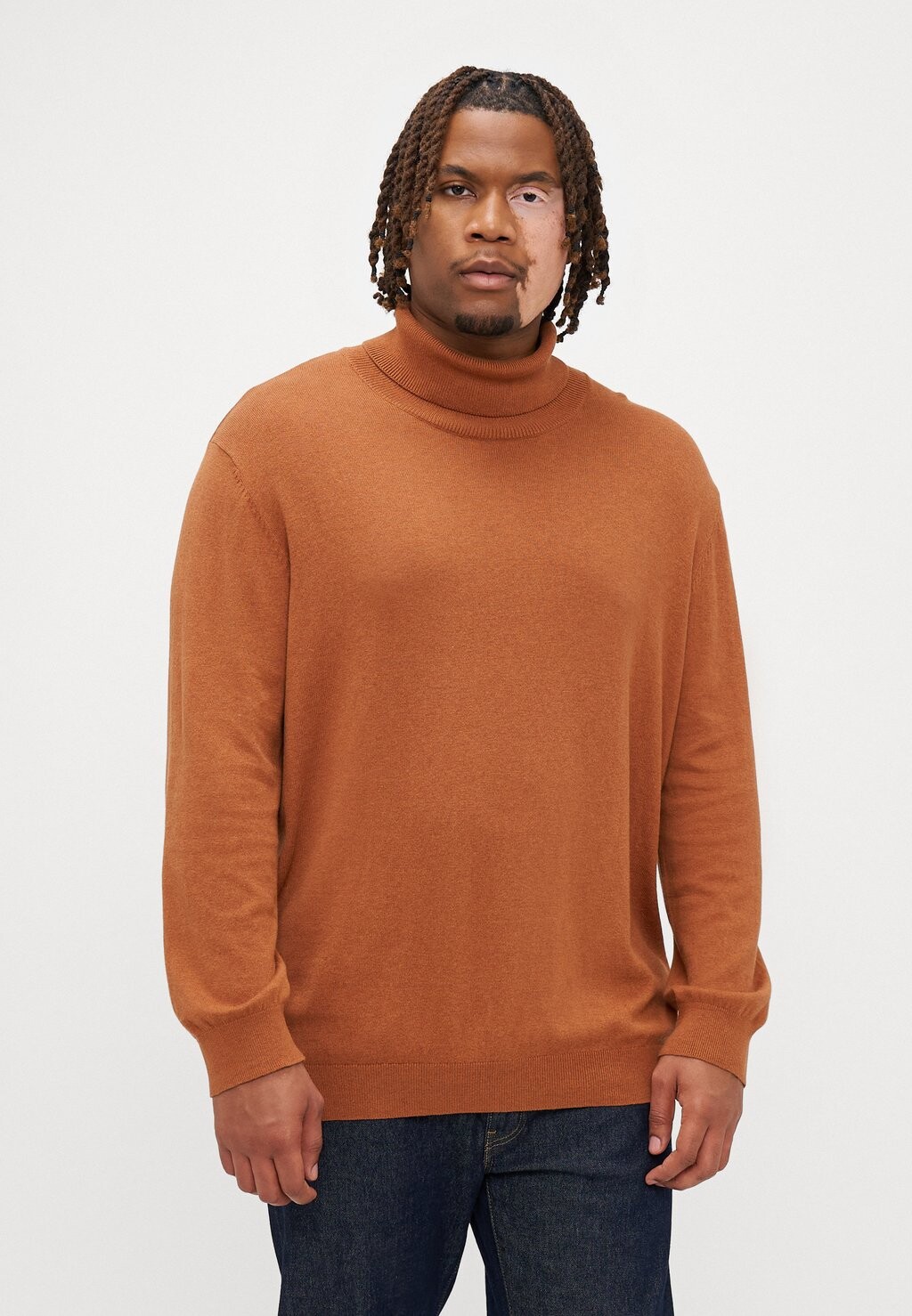 

Джемпер JJEEMIL ROLL NECK Jack & Jones, коричневый