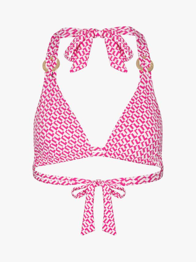 

Топ бикини Ursula Triangle NAIA Beach, Pink/White