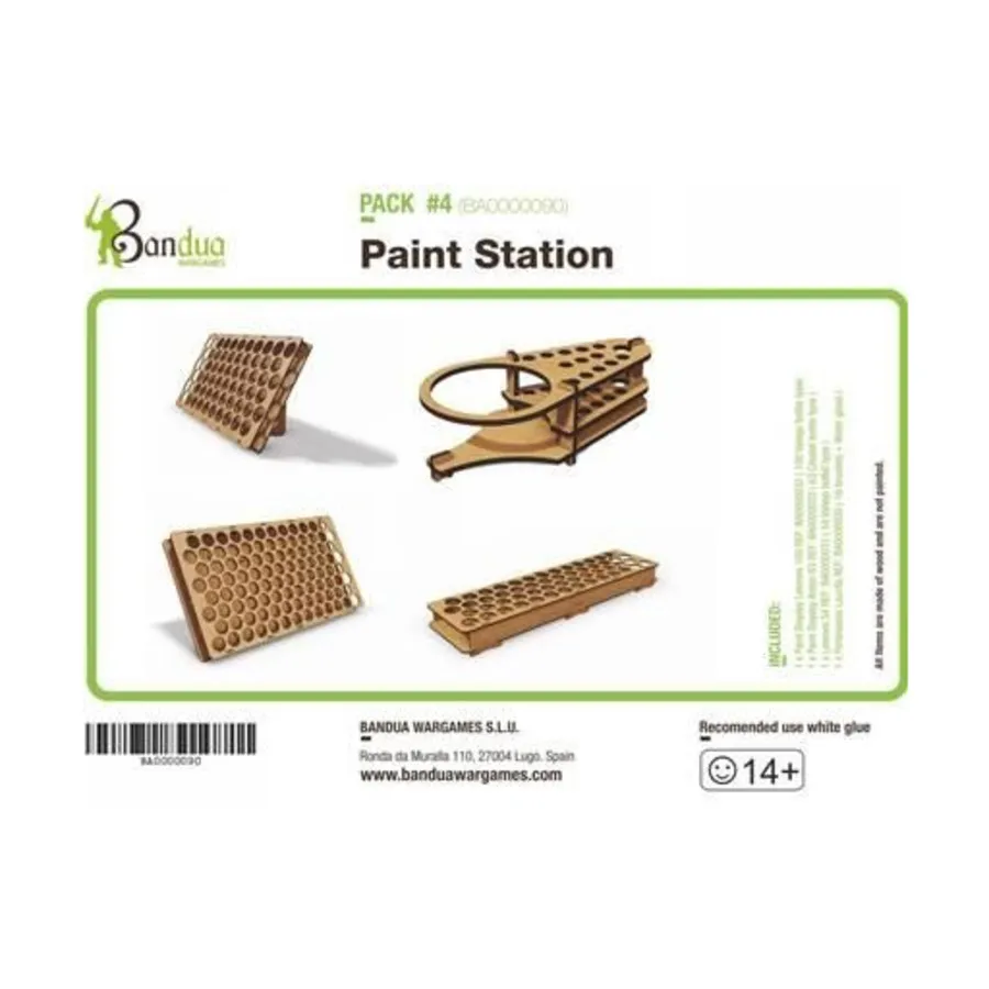 

Пакет покрасочной станции, Painting Accessories (Bandua Wargames)