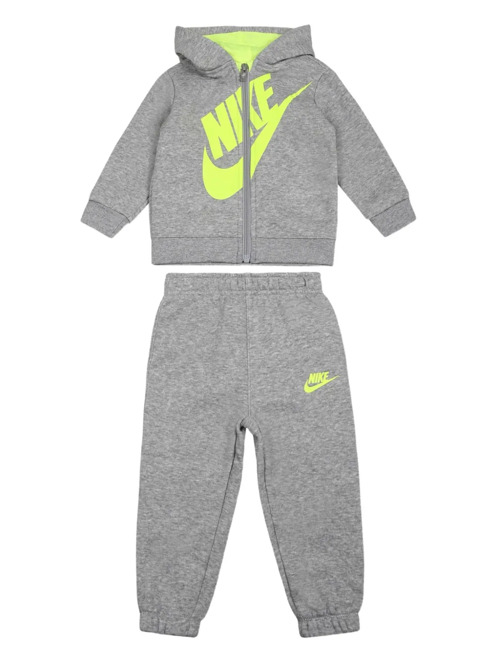 

Спортивный костюм с аппликацией логотипа Nike Kids, серый