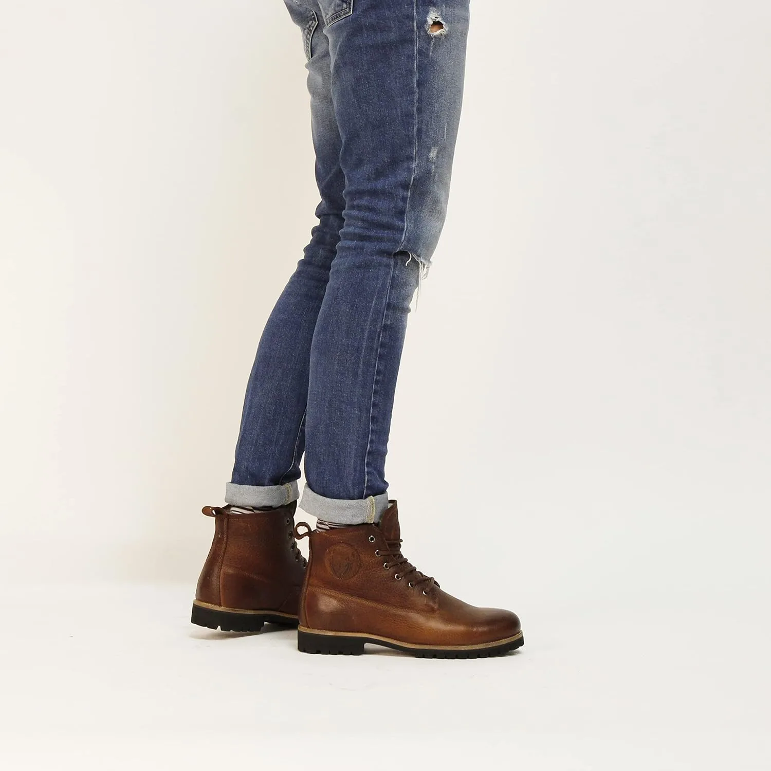 Мужские ботинки Blackstone Om60 Desert Boots, желтый/коричневый — фото 2