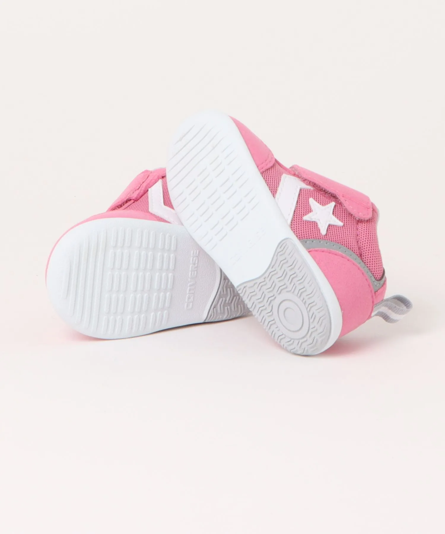 Детские кроссовки с рефлектором MINI RS 2 CONVERSE розовые — фото 3