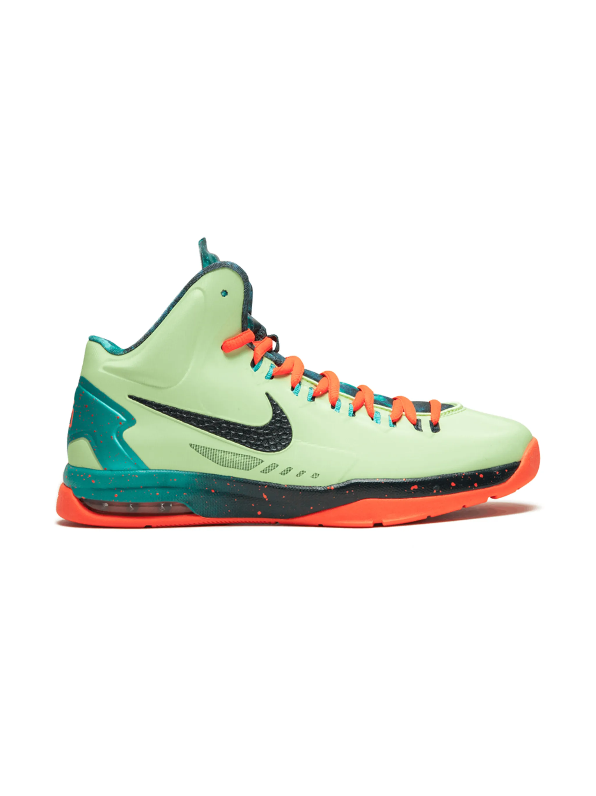 Высокие кроссовки KD 5 Extraterrestrial Nike Kids, зеленый — фото 2