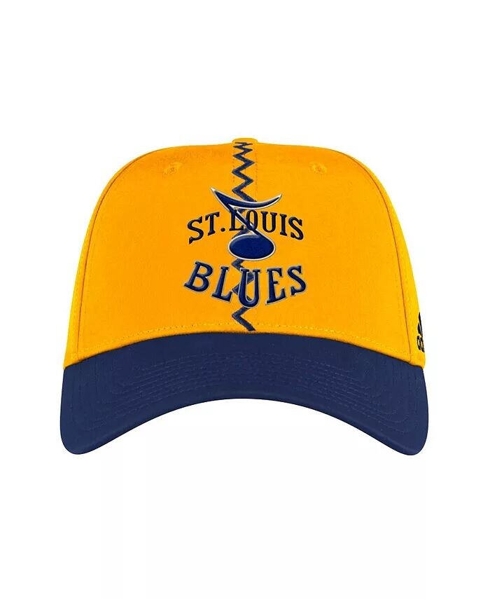 

Мужская желтая приталенная шляпа St. Louis Blues Reverse Retro 2.0 Adidas