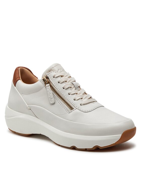 Кроссовки Clarks, экрю