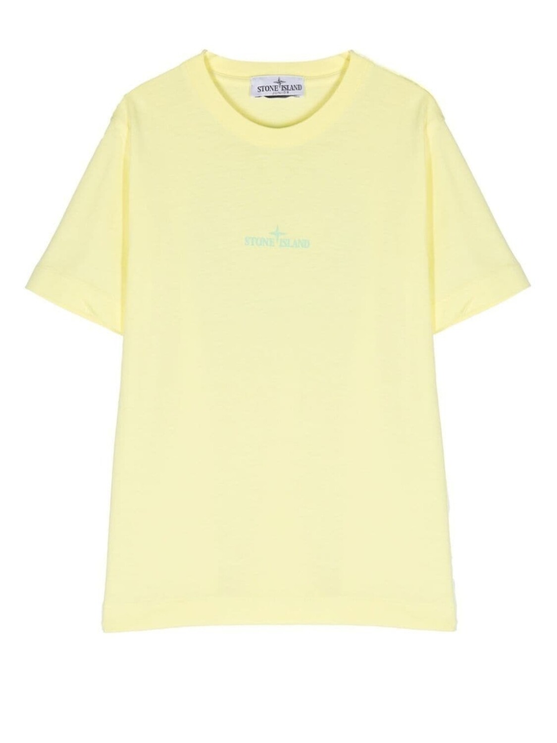

Stone Island Junior футболка с логотипом, желтый