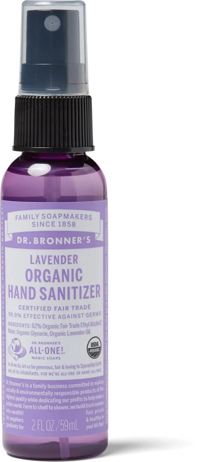 

Органический антисептик для рук Dr. Bronner's, Lavender