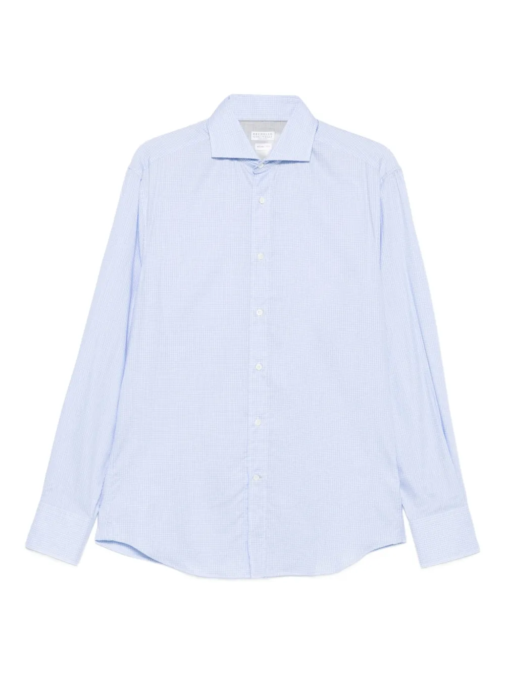 

Рубашка на пуговицах Brunello Cucinelli, синий