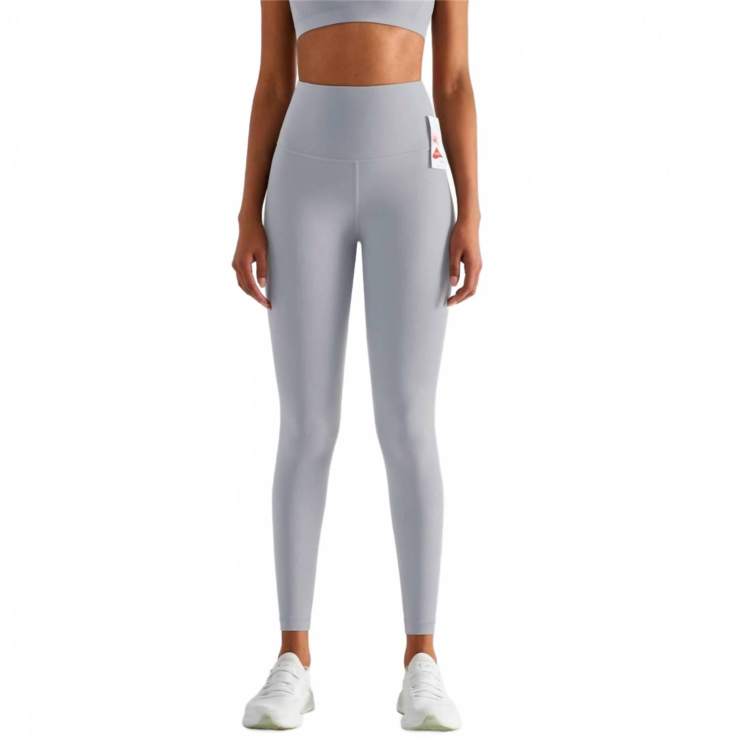 

Победа Леггинсы с высокой талией из лайкры в облачно-сером цвете 91thelabel, серый