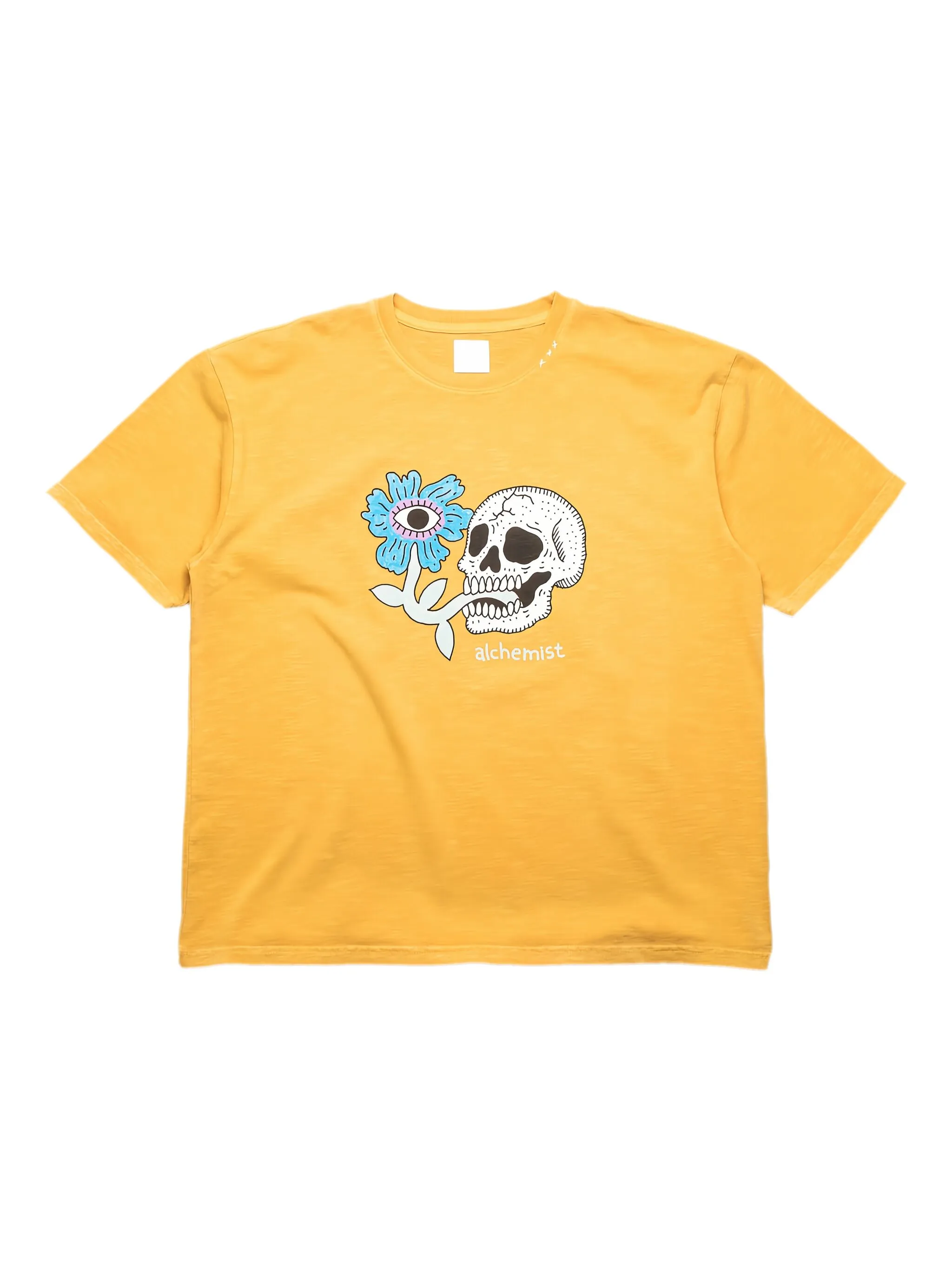 

Футболка с принтом Alchemist, желтый