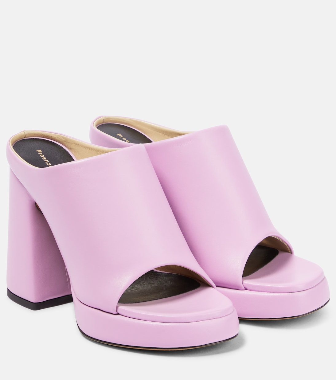 Мюли Forma из кожи на платформе Proenza Schouler, Lavender