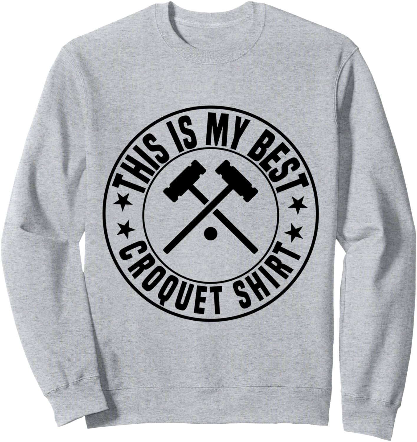 

Это моя лучшая толстовка для игры в крокет, толстовка для игрока в крокет Croquet Game Croquet Player, серый