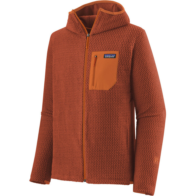 

Мужская куртка с капюшоном R1 Air Patagonia, красный