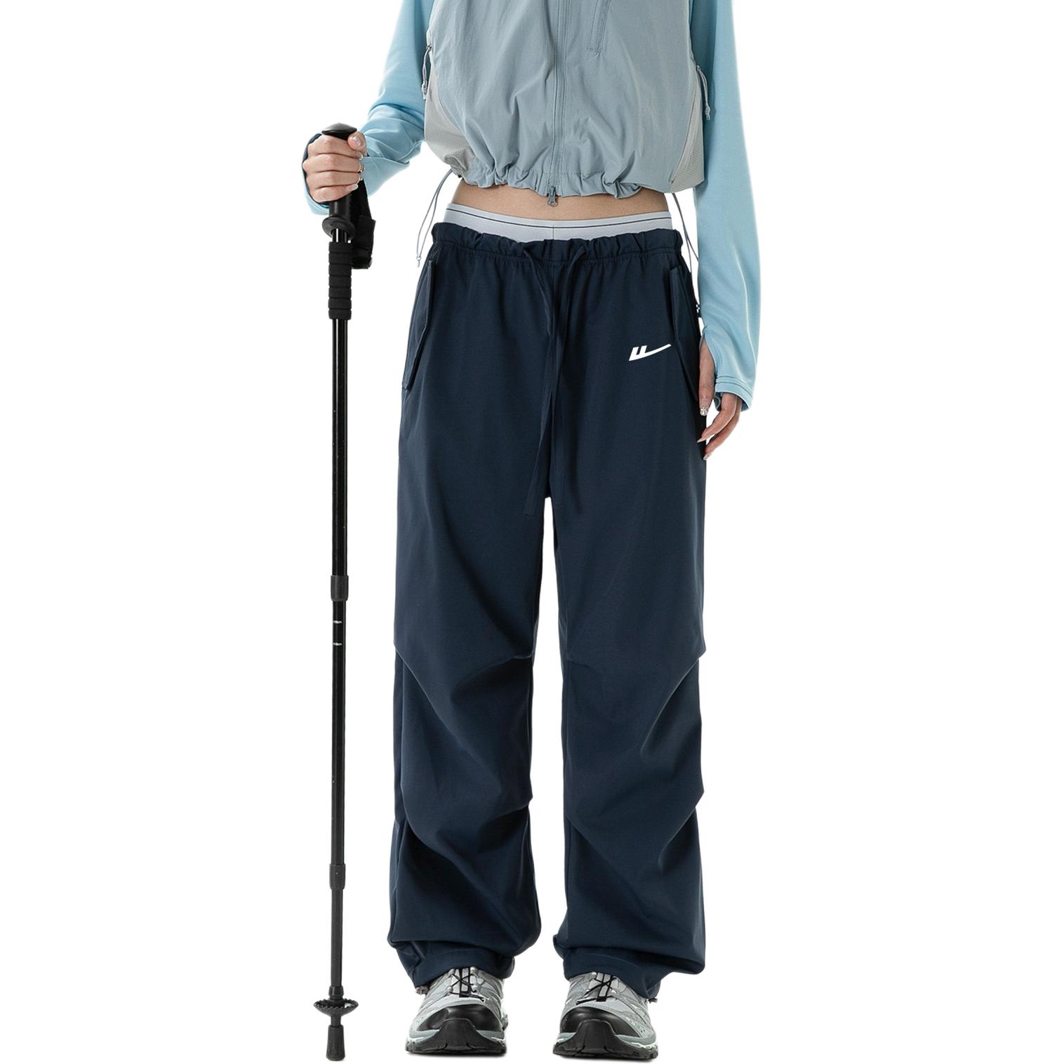 

Кargo брюки Unisex Moderate WARRIOR, темно-синий[free diy brand merch]