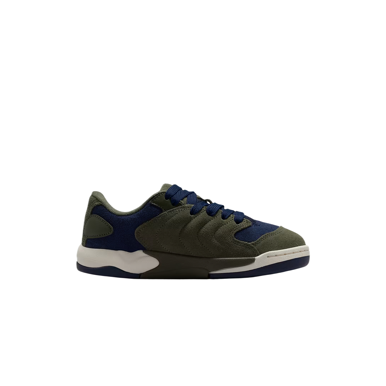 Session Low top Детские Кроссовки для Скейтбординга Unisex Jordan, хаки/chile красный/светло айвори/obsidian color — фото 3