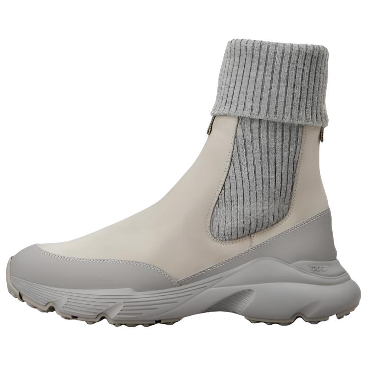Ботинки Short Chelsea Boots Women's Gray TOD'S, серый